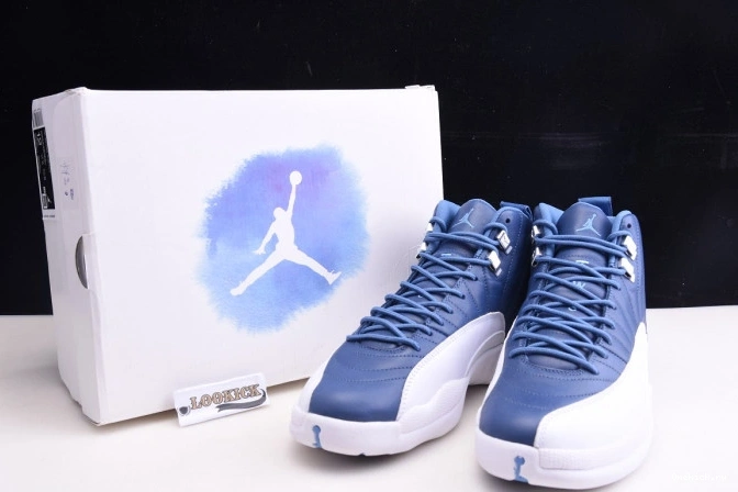 One Kick Air 12 Jordan Retro Blue Stone 130690-404 0716